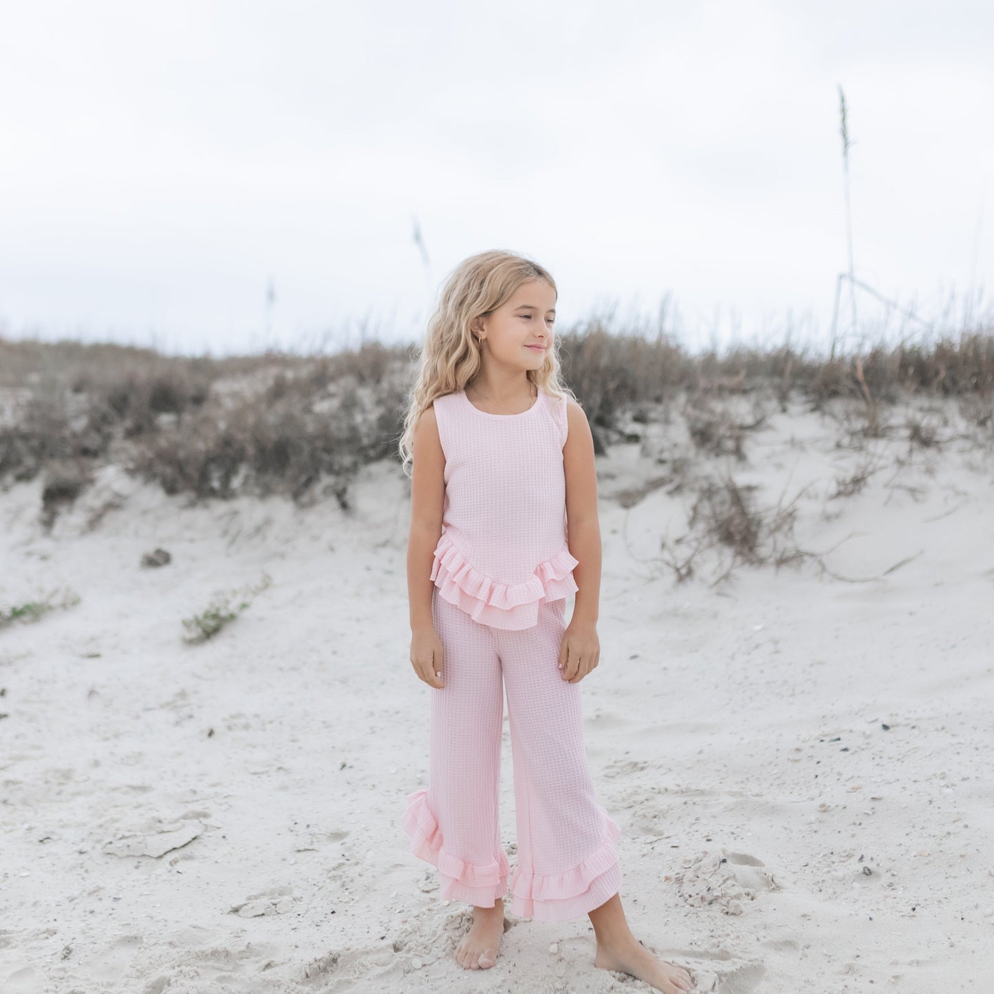 Ruffle Knit Summer Set