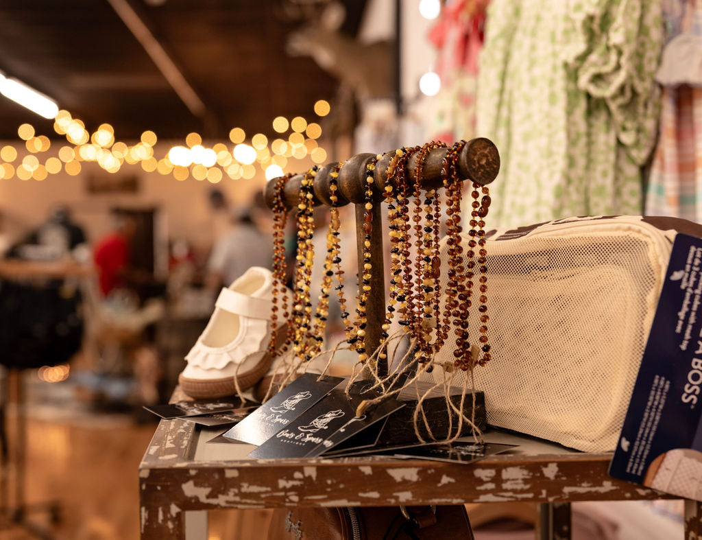 Amber teething Necklaces
