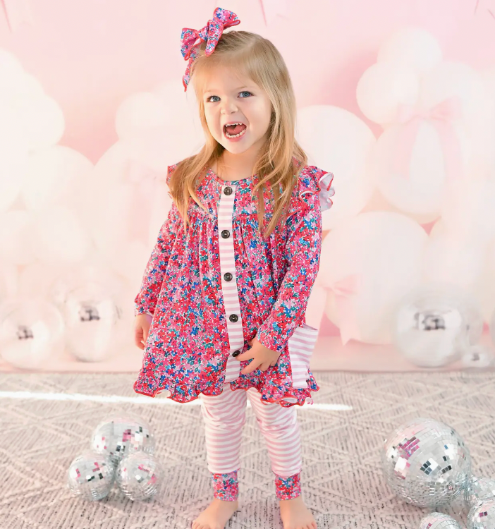 Juliette Peplum Set Valentines Day Clothing Outfit