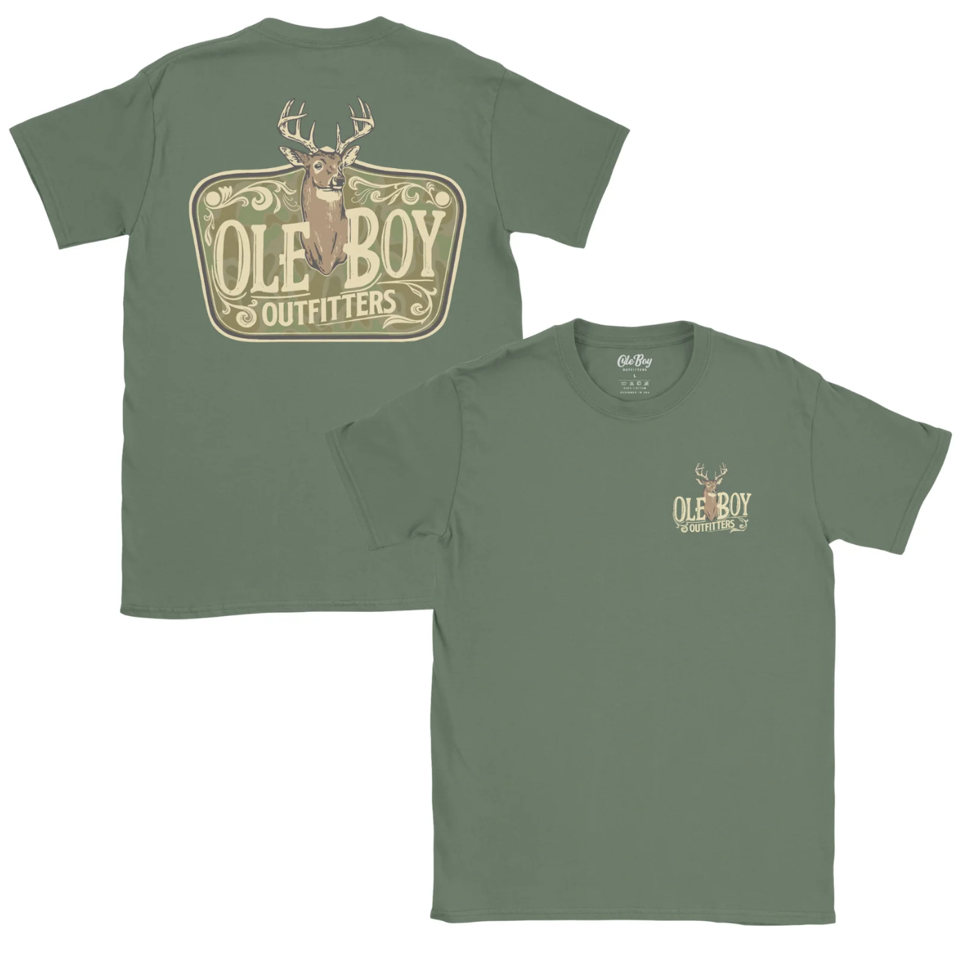 Youth Ole Boy Buck Mount Tee