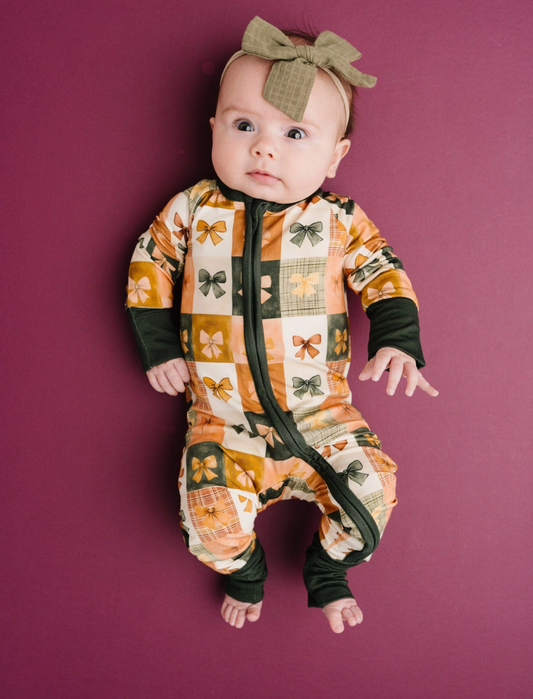 Bow Patchwork Bamboo Sleeper