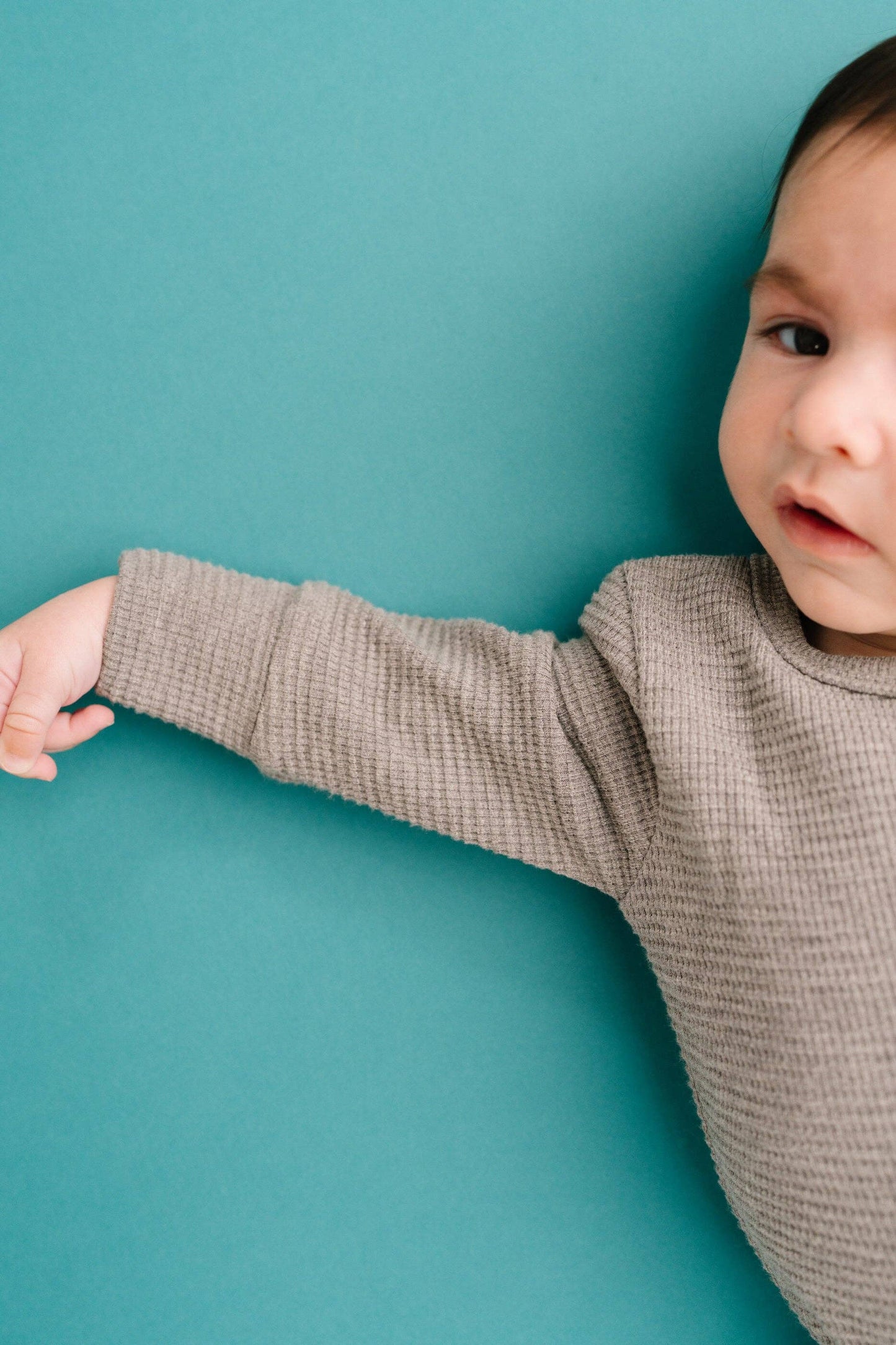 Pebble Gray Waffle Cozy Set