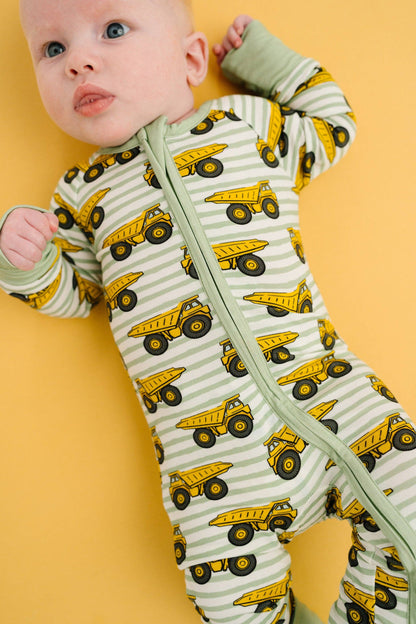 Dump Trucks Bamboo Sleeper