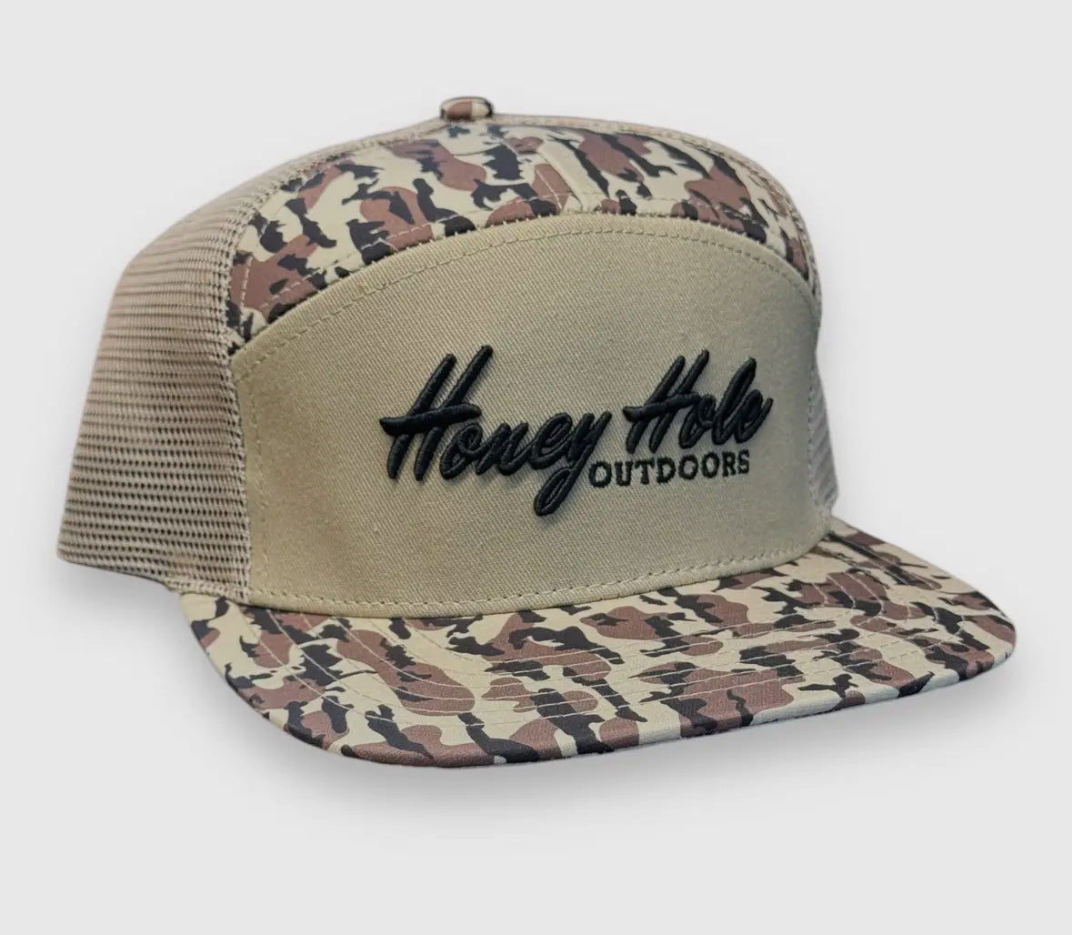 7 Panel Flatbill Heritage Duck Boat Camo