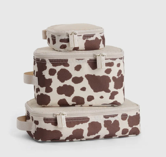 Giddy Up Cow Print Packing Cubes