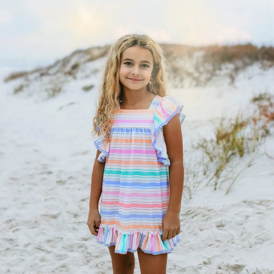Pastel Stripped Dress