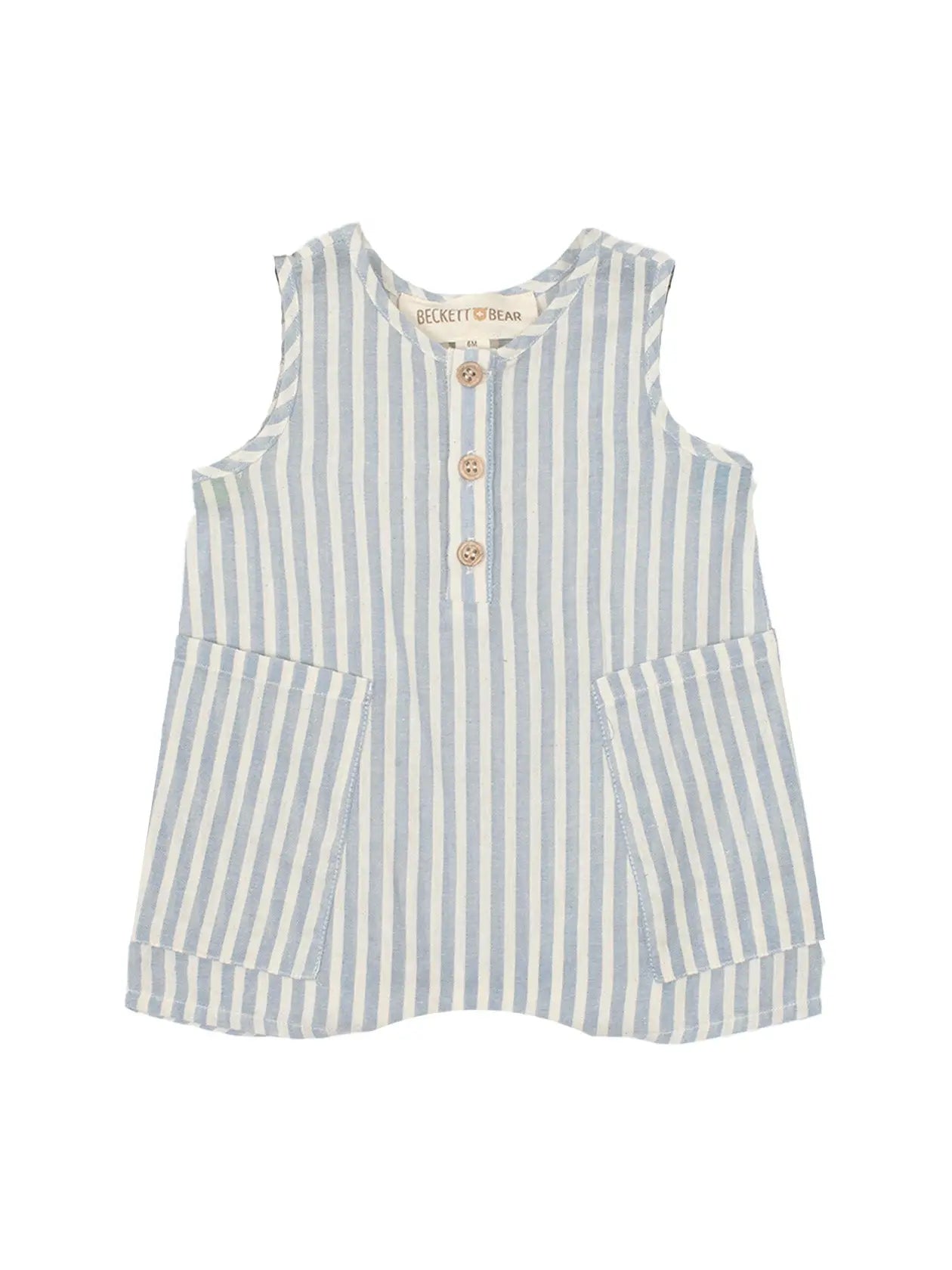 Blake Baby Blue Romper