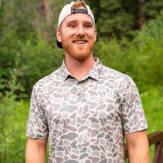 Performance Polo - Classic Deer Camo