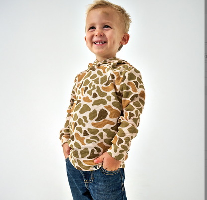 YOUTH THERMAL HOODIE-Venado CAMO