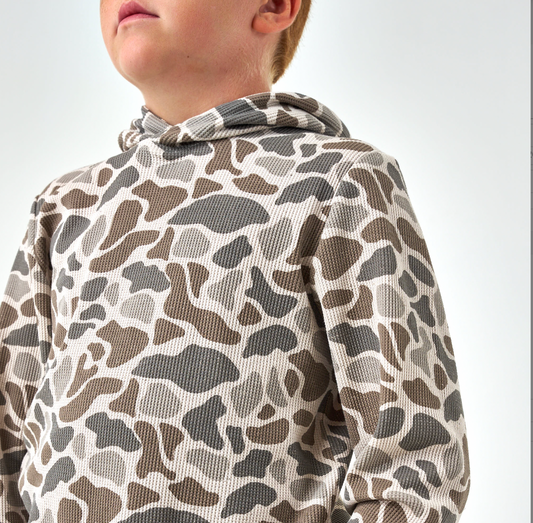 YOUTH THERMAL HOODIE- Classic Deer