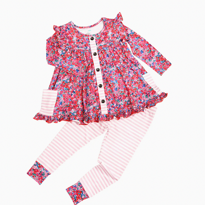 Juliette Peplum Set Valentines Day Clothing Outfit