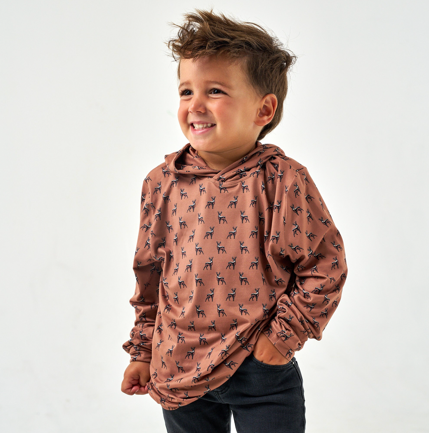 Whitetail Deer Performance Hoodie YOUTH