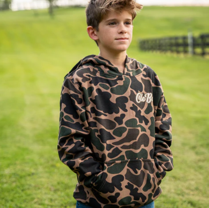 OLE BOY Camo Buck Hoodie - Youth