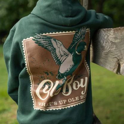 OLE BOY Duck Stamp Hoodie Youth
