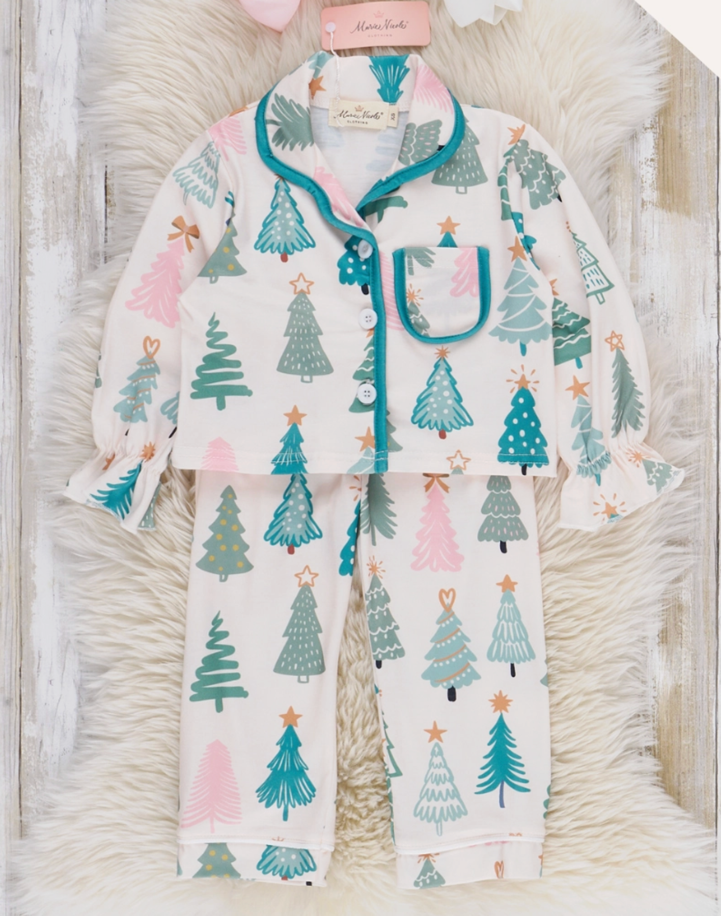 Evergreen Galore Cropped Pajamas