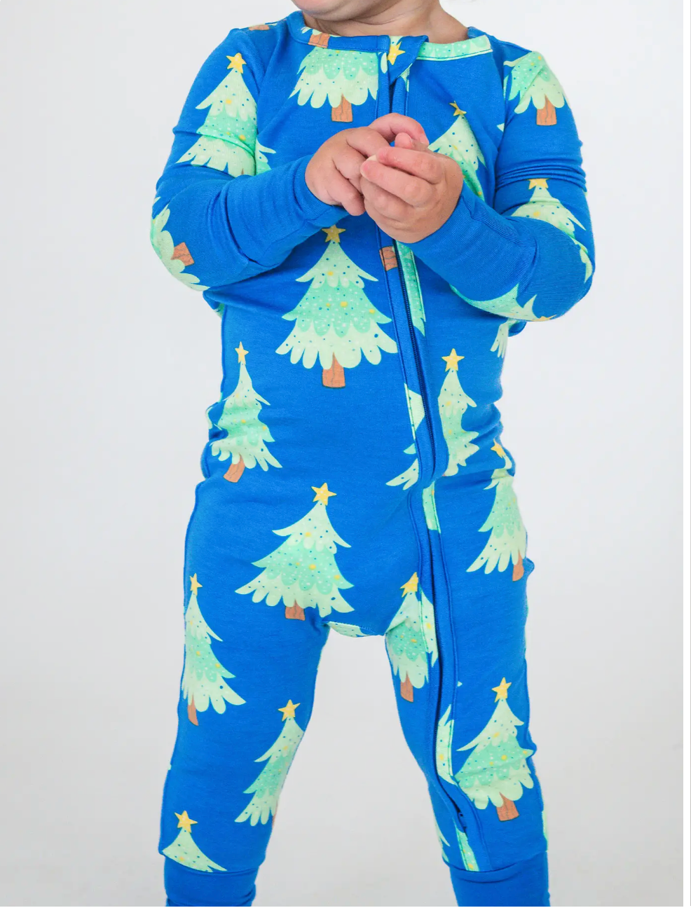 BlueChristmas tree bamboo sleeper