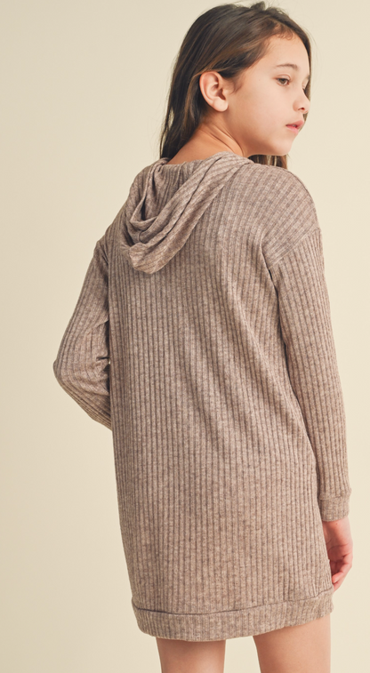 Hooded Sweater Dress