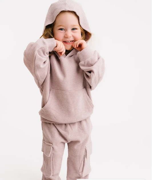 Lavender Fog Waffle Cargo Set