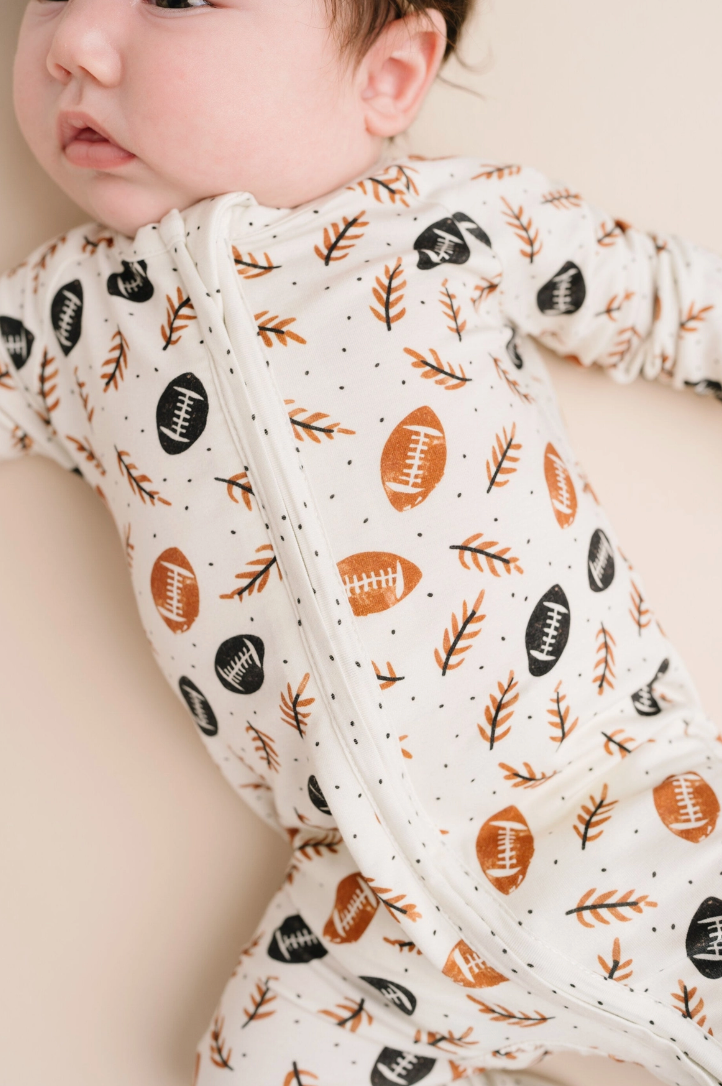 Boho Football Bamboo Sleeper