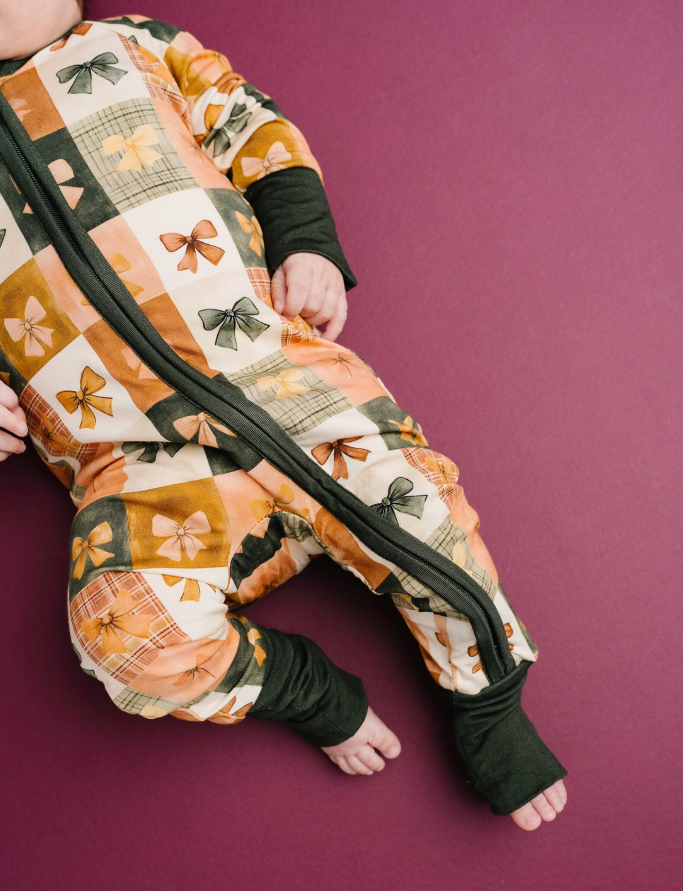 Bow Patchwork Bamboo Sleeper