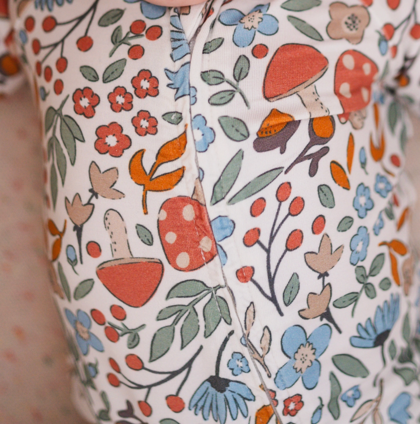 Bamboo 2-Way Convertible Zip Romper | Fall Floral