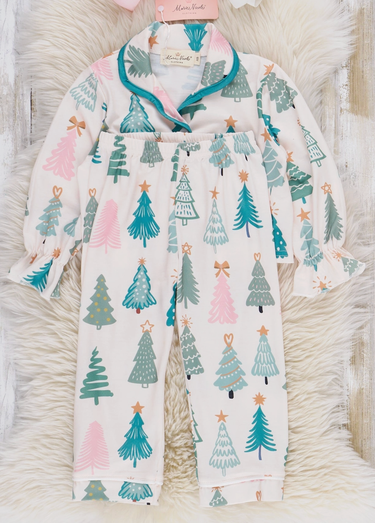 Evergreen Galore Cropped Pajamas