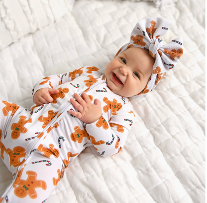 Fritz Gingerbread Zip Christmas Bamboo Sleeper