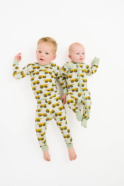 Dump Trucks Bamboo Sleeper